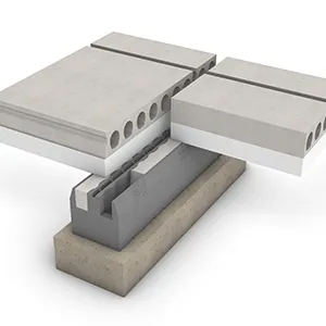 Technische tekening van het Isotras woningscheidendelement